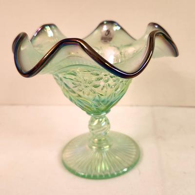 Lot #353 Fenton Art Glass Footed Bowl