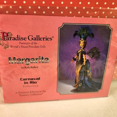 Lot #354 Margarita Carnaval in Rio LImited Edition Doll - new in Box