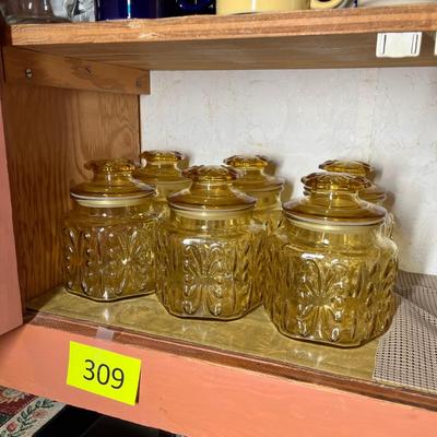 Lot 309 Atturbury Scroll Canisters