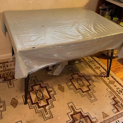 Lot 312 MCM Chrome Table