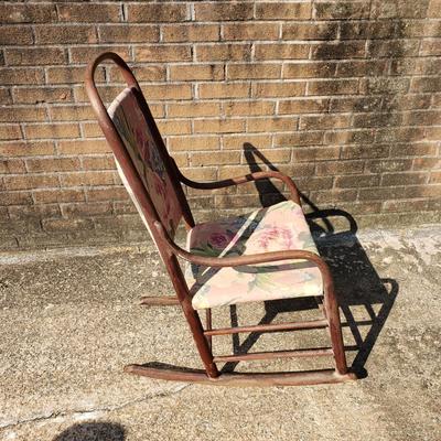 Vintage Wooden Rocking Chair (B1-KD)