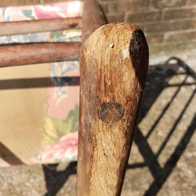 Vintage Wooden Rocking Chair (B1-KD)