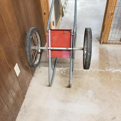 Milwaukee Hand Cart and Garden Way Wood Carrier (B1-KD)