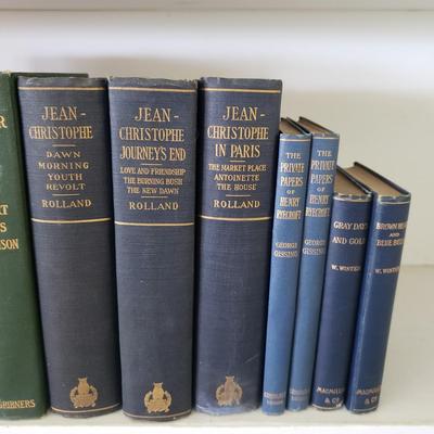 Variety of Antique Book Sets (LR-KD)
