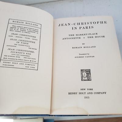 Variety of Antique Book Sets (LR-KD)