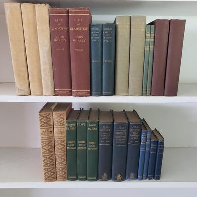 Variety of Antique Book Sets (LR-KD)