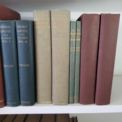 Variety of Antique Book Sets (LR-KD)