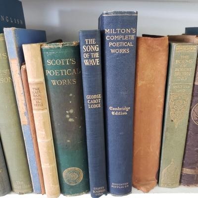 Poetry and Plays Antique and Vintage (LR-KD)