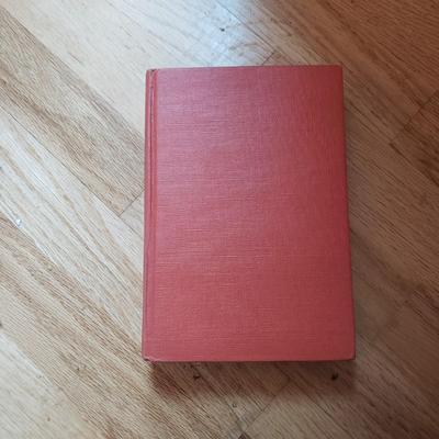 Assortment of Red Antique and Vintage Books (LR-KD)