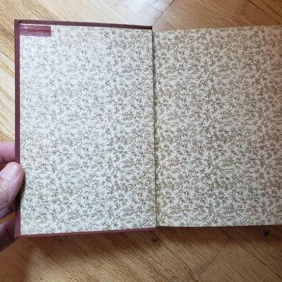 Assortment of Red Antique and Vintage Books (LR-KD)