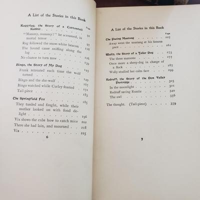 Five Animal Themed Books (LR-KD)