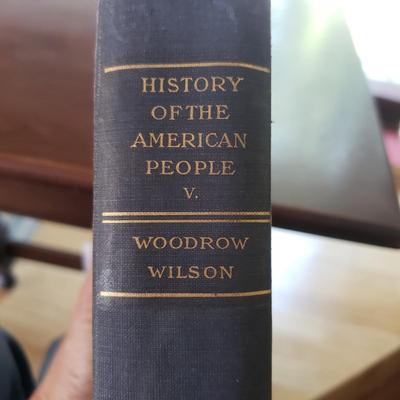 Woodrow Wilson’s History of the American People Volume 1-5 (LR-KD)