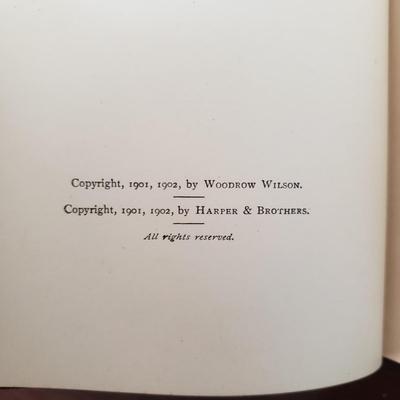 Woodrow Wilson’s History of the American People Volume 1-5 (LR-KD)