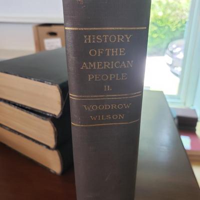 Woodrow Wilson’s History of the American People Volume 1-5 (LR-KD)