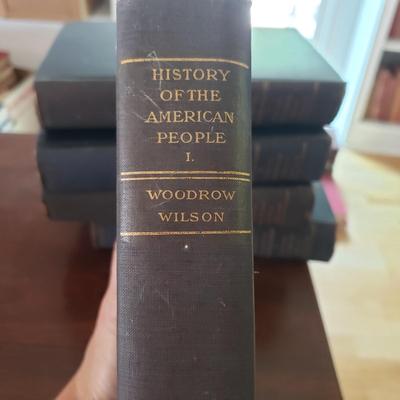 Woodrow Wilson’s History of the American People Volume 1-5 (LR-KD)