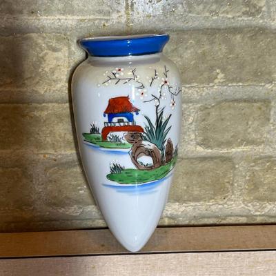 Lot 320 Vintage wall pocket