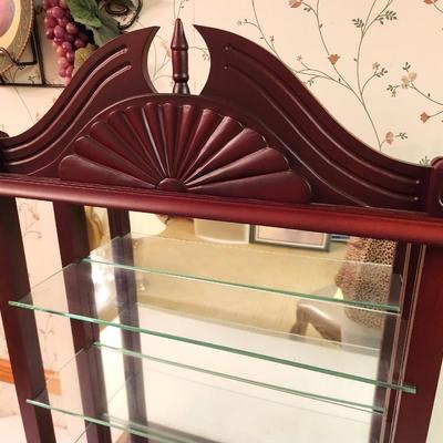 Lot #375 Contemporary Display Case - Wall or Stand up