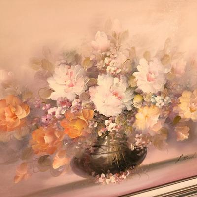 Lot #379 Original Oil Painting - Floral Arrangment