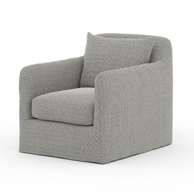 outdoor all weather swivel chairs - pair