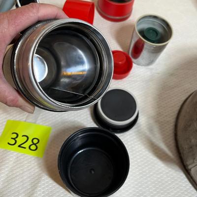 Lot 328 Thermoses