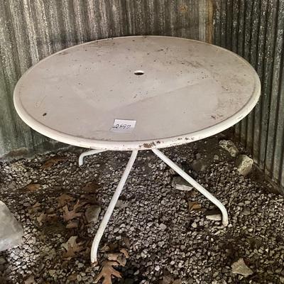 Metal Patio Table