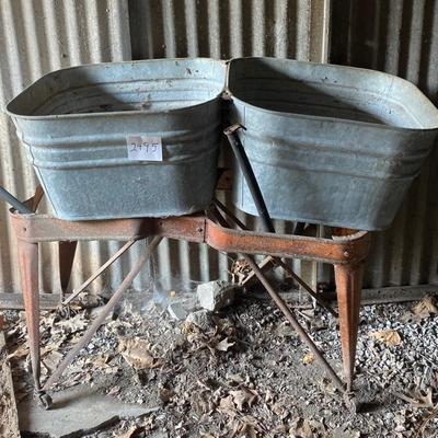 Vintage Wash Tubs