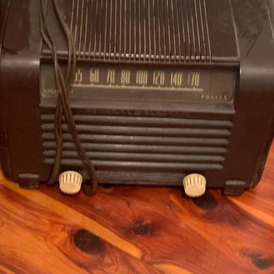 TWO Vintage Tube Radios