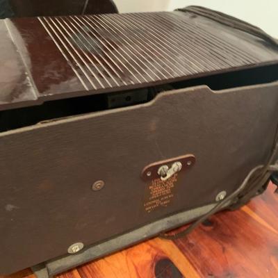 TWO Vintage Tube Radios