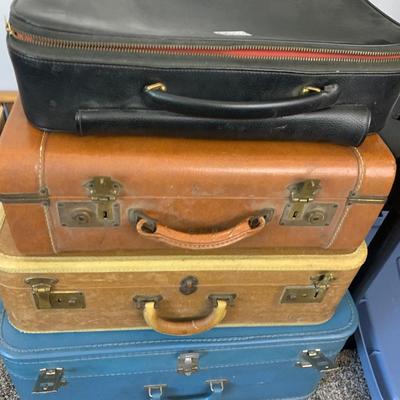 Stack of Vintage Luggage