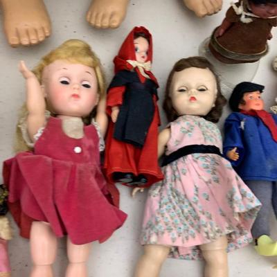 Huge Vintage Dolls Lot From Around The World