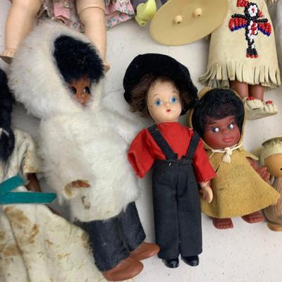 Huge Vintage Dolls Lot From Around The World