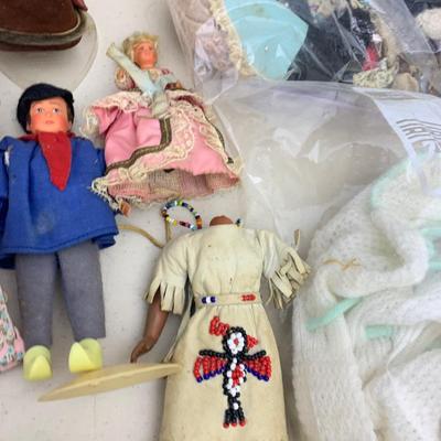 Huge Vintage Dolls Lot From Around The World