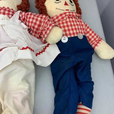 Vintage Raggedy Anne / Mickey Minnie Mouse Lot