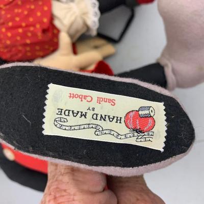 Vintage Raggedy Anne / Mickey Minnie Mouse Lot