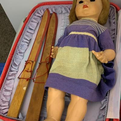 Antique German Doll w/ Accessories