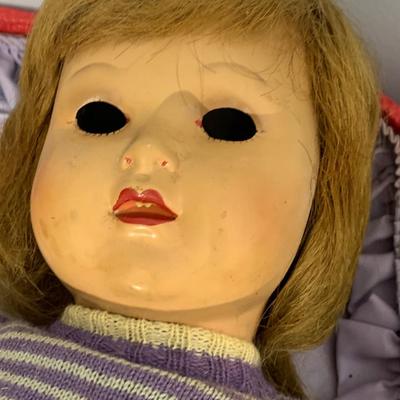 Antique German Doll w/ Accessories