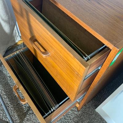 MCM Teak File Cabinet - Upstairs Office