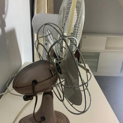 Oscillating Fans Lot - Vintage & Modern