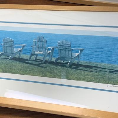 Howard Eberle Signed Landscape Prints Lot Framed