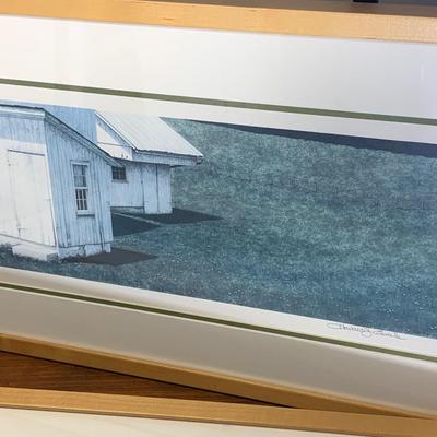 Howard Eberle Signed Landscape Prints Lot Framed