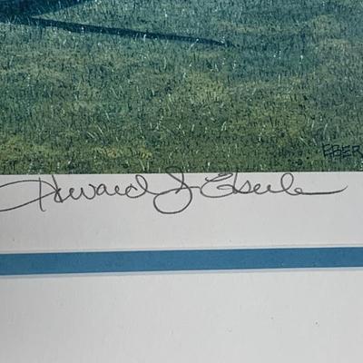 Howard Eberle Signed Landscape Prints Lot Framed