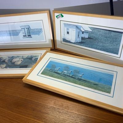 Howard Eberle Signed Landscape Prints Lot Framed