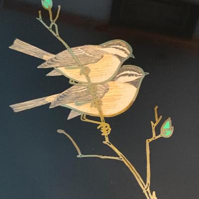 Couroc Tray Lot - Birds