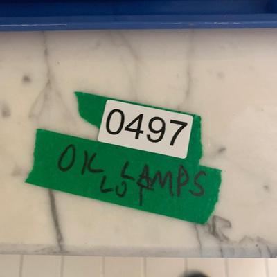 Vintage Oil Lamp Lot w/ Oil Refills