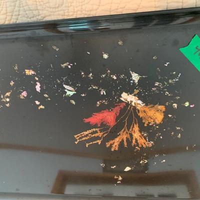 Couroc Tray Lot - Flowers