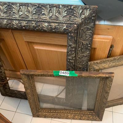 Antique Art Frames Lot