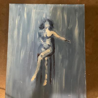 Oil Painting on canvas by Emma S.