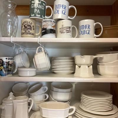 Pfaltzgraff white dishes