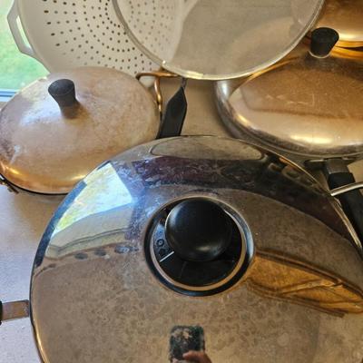 Silverware & vintage Wearever pots