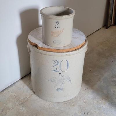 Two crocks